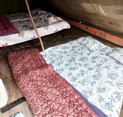 Dormitory Shared Room With Mattress And Blanket