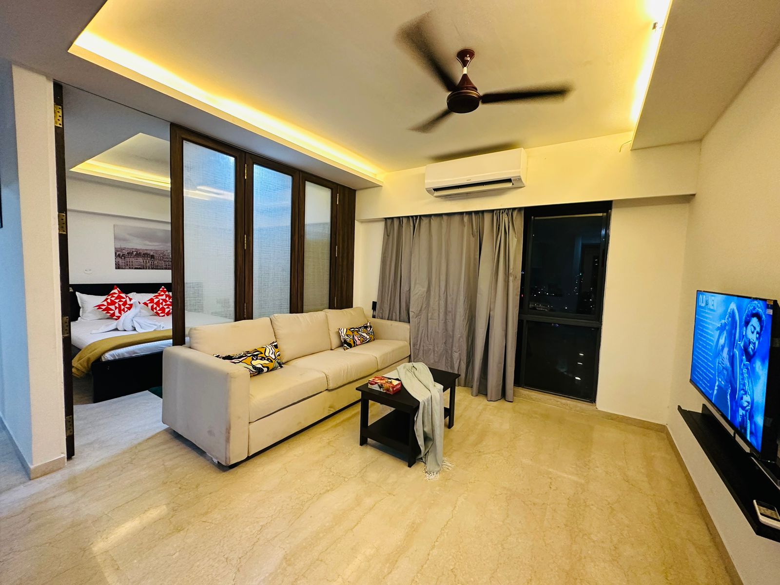 2Br Service apartment in BKC A - Tap to explore photos