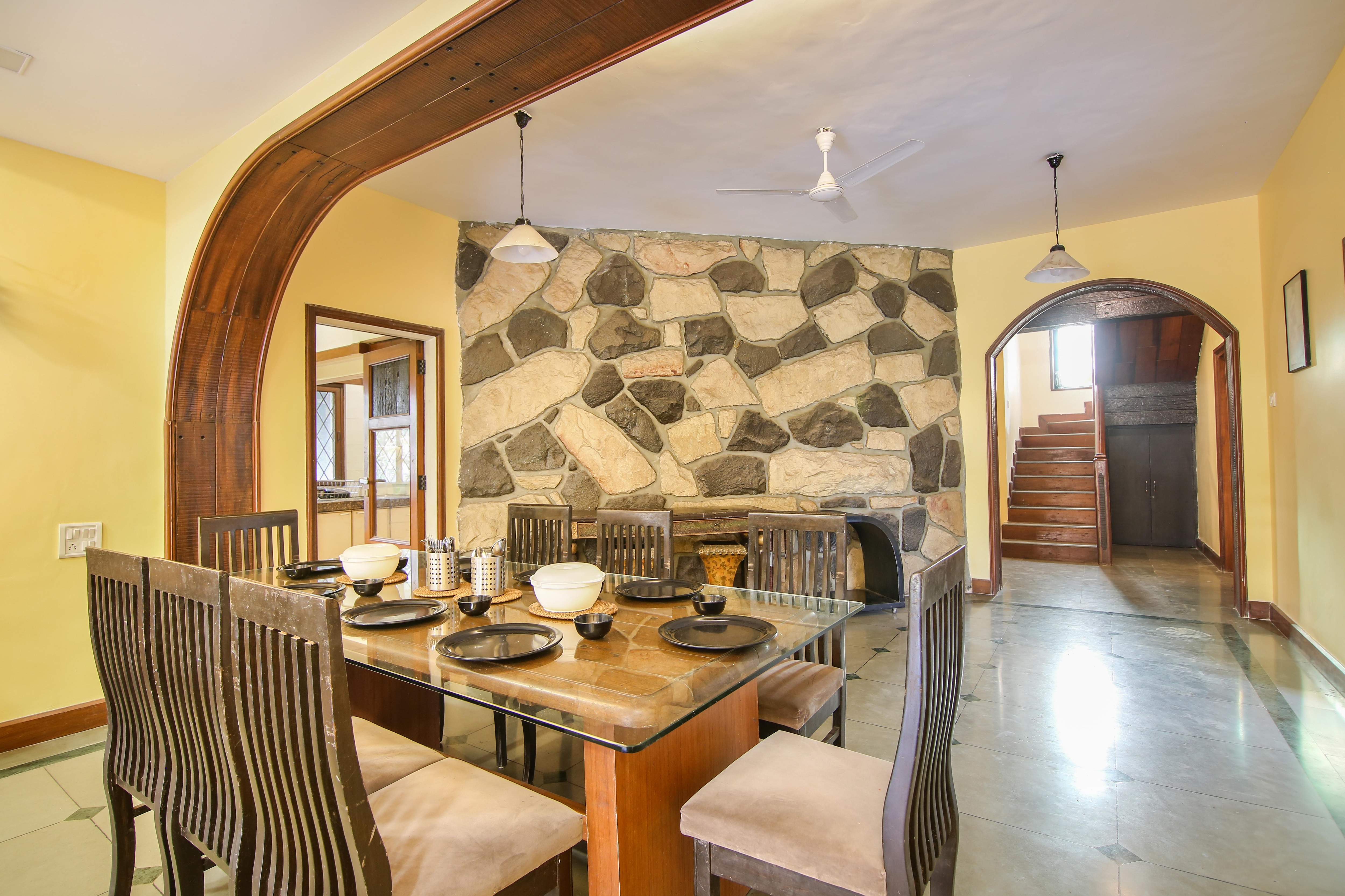 Stone Villa 4BHK with Pvt Infinity Swimming Pool - Tap to explore photos