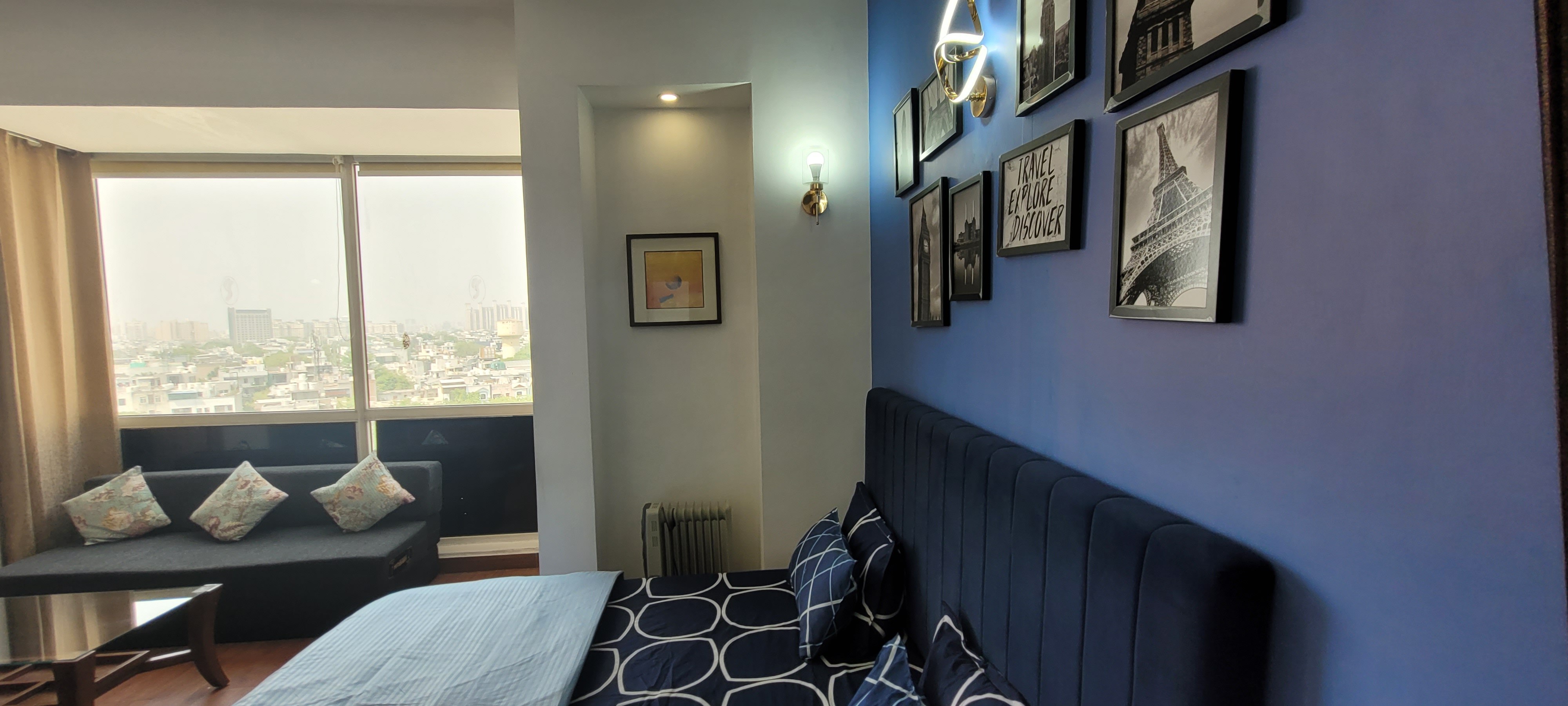 Modern Serviced Apartment  Central Ggn w Balcony - Tap to explore photos