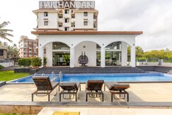 1BHK Apartment in Candolim with Pool, WiFi & Balcony | Near Candolim Beach, Goa