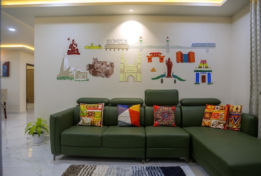 Deccan Stays Cozy 3 BHK AC Home Wipro circle