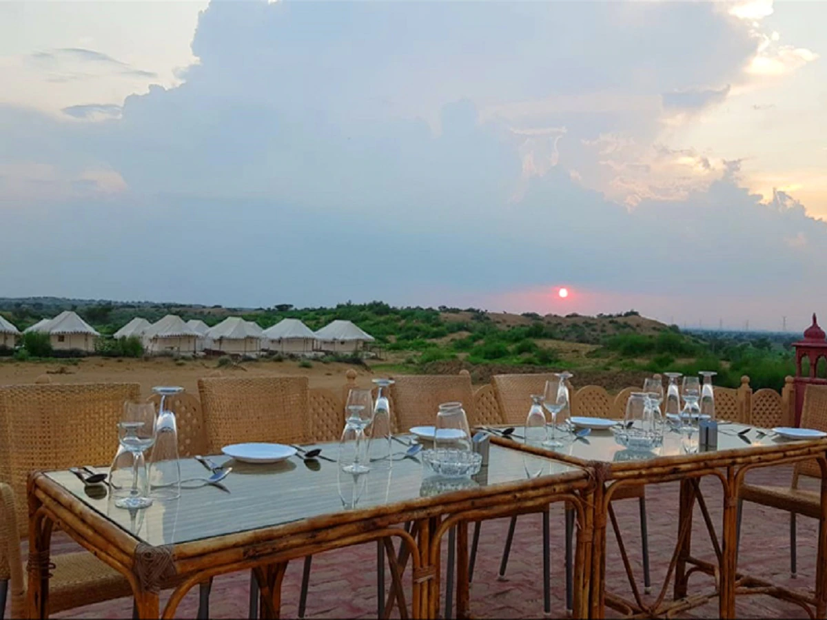 Luxury Swiss Cottage Tents