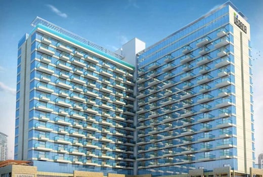 M3M Highrise Studio  Pool & Balcony