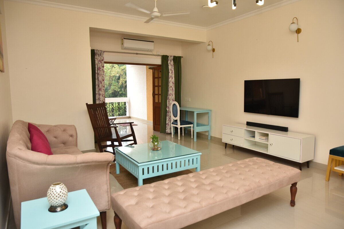Casa Borboletas - 2bhk furnished apartment in Anjuna - Tap to explore photos