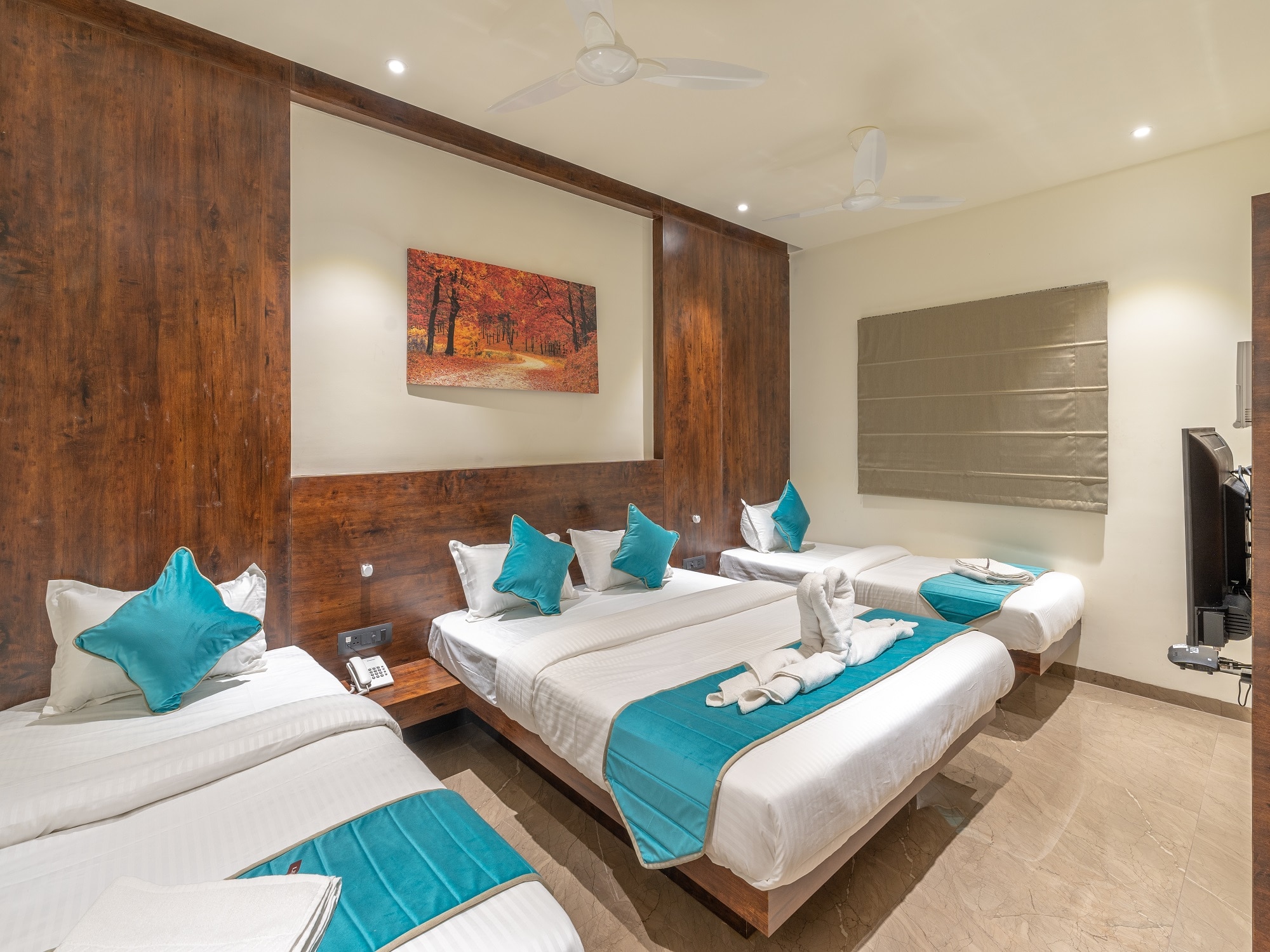 Executive Four Bed AC Room 1