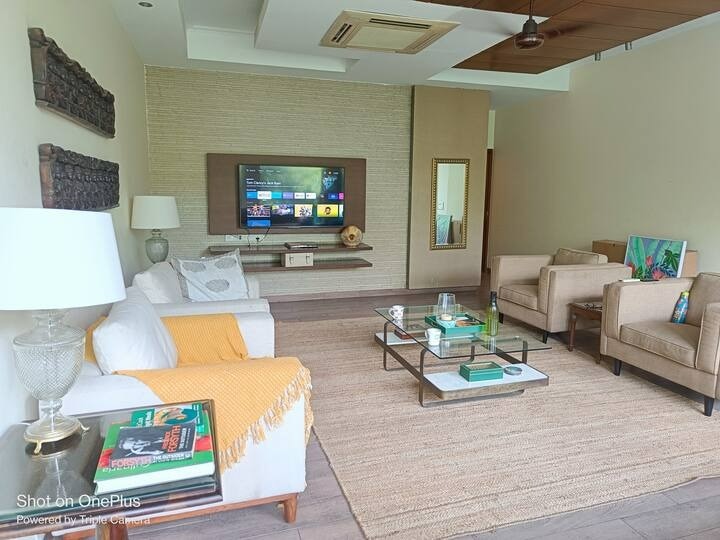 Majestic 2BHK Home near Escort Hospital by BnBBuddy - Tap to explore photos