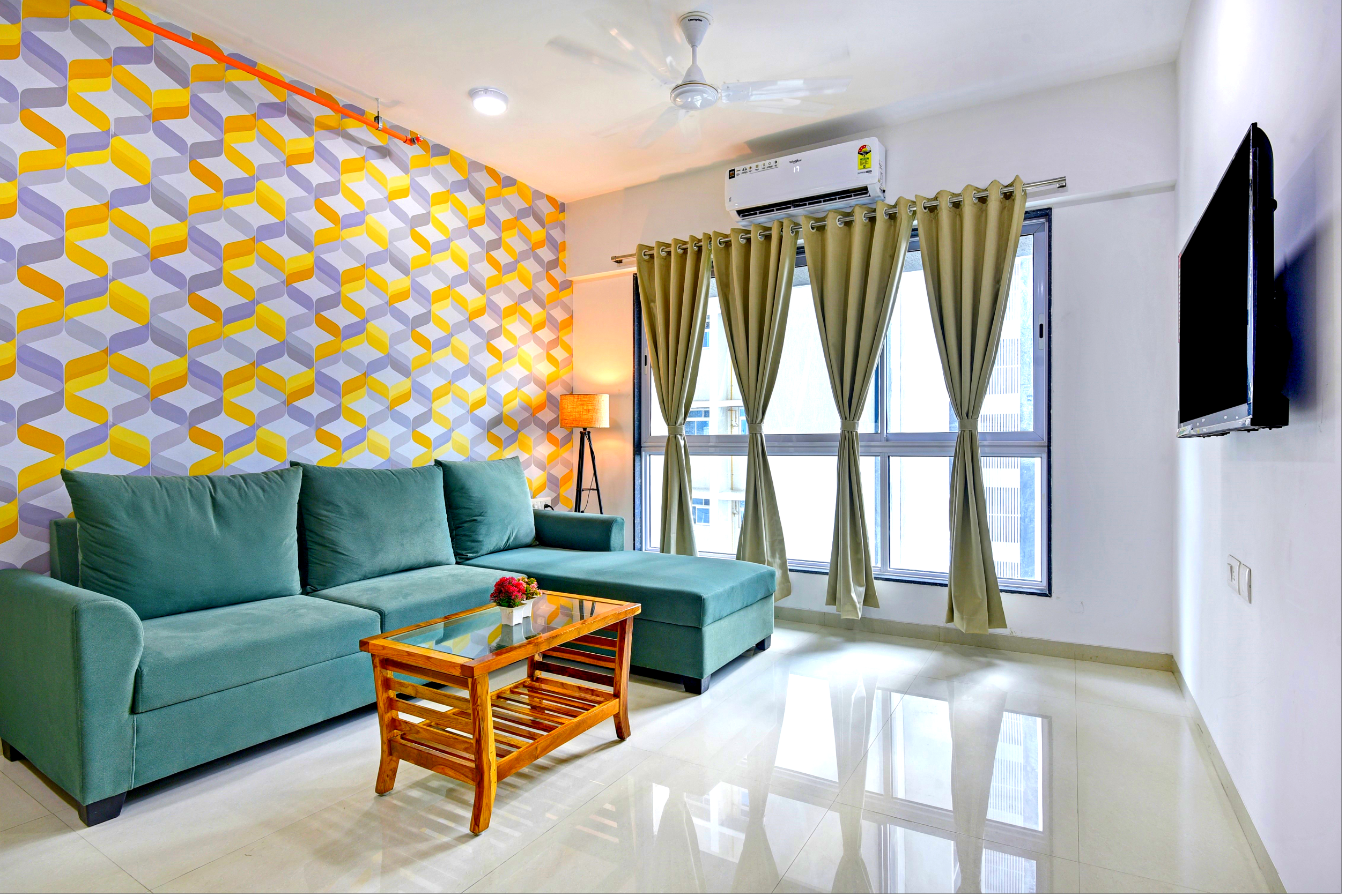 Hsquare Service Apartment Goregaon - Tap to explore photos