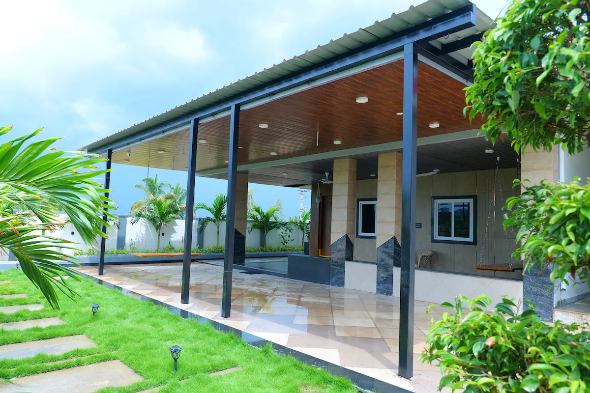 2 BHK Mountain View with a Garden, Koppal