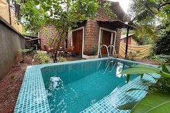 Cheerful 3-bedroom villa with Private Plunge Pool, Goa