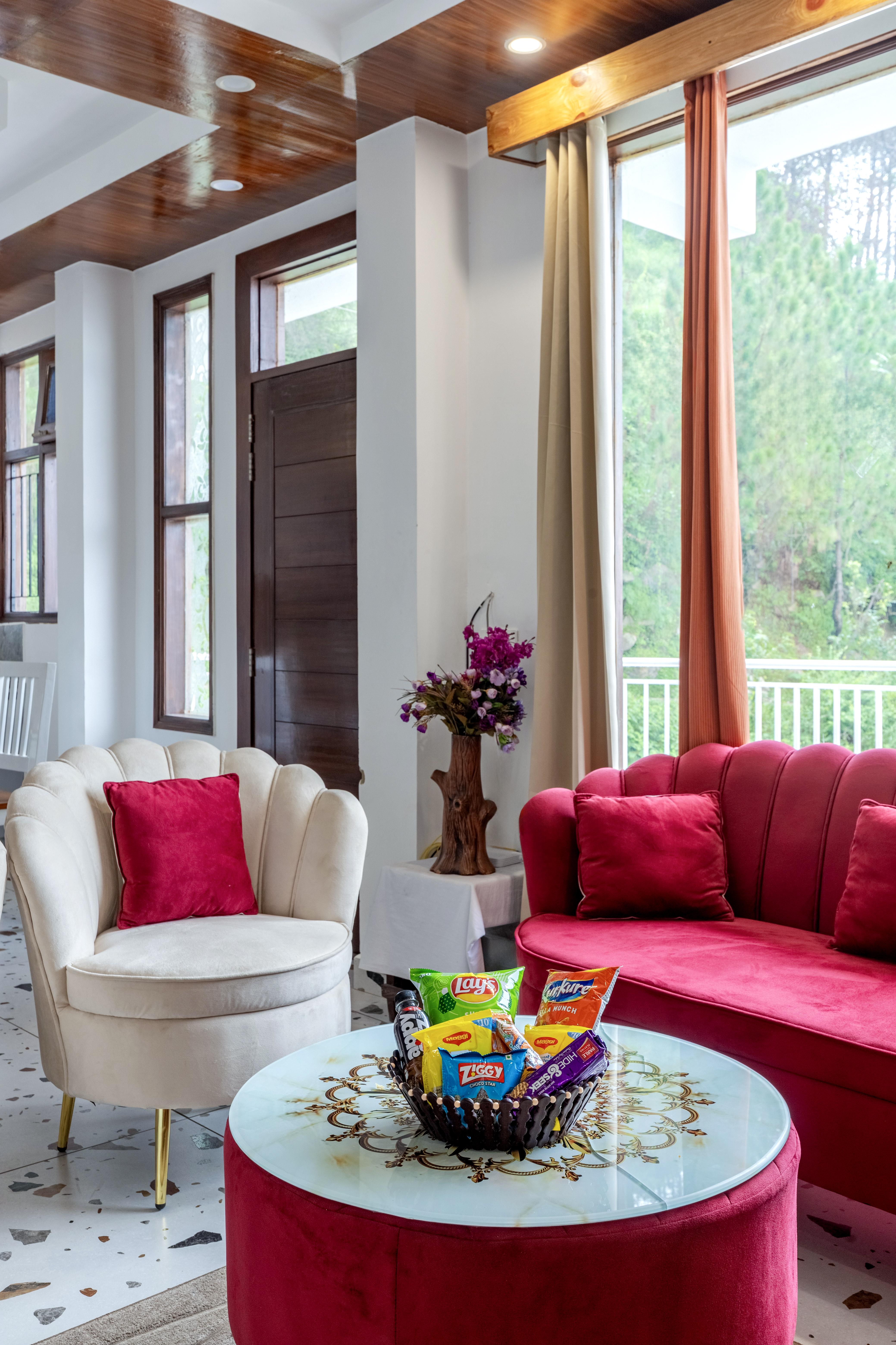 Alaya Stays 3 BHK balcony with views | Amora Vista - Tap to explore photos