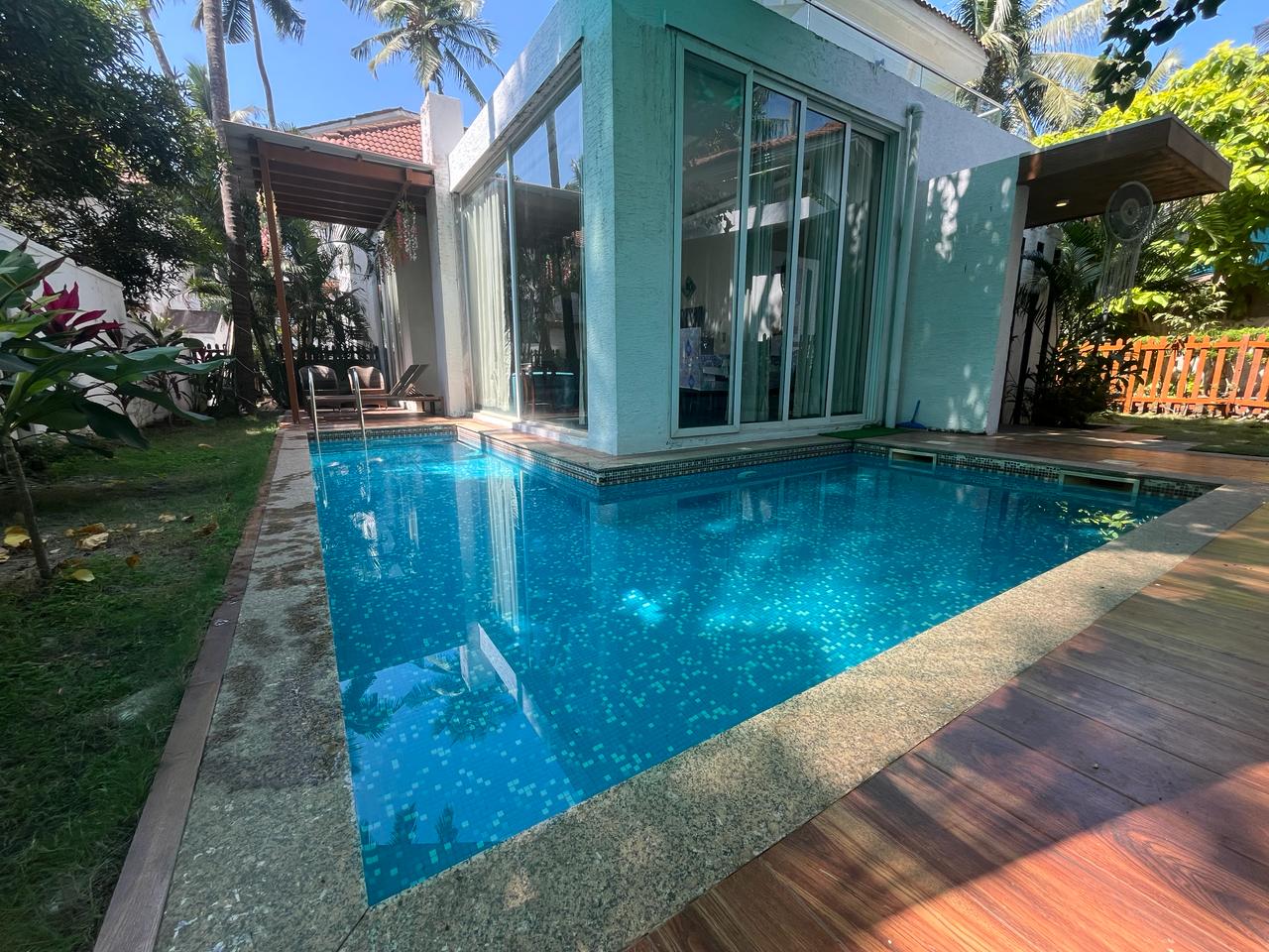 Bohemian Baga 3BHK Private Pool Villa by Incred Stays - Tap to explore photos