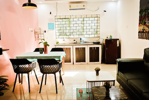 MaxStays | Laid-Back 2BHK Home in Vagator | Pool | Restaurant