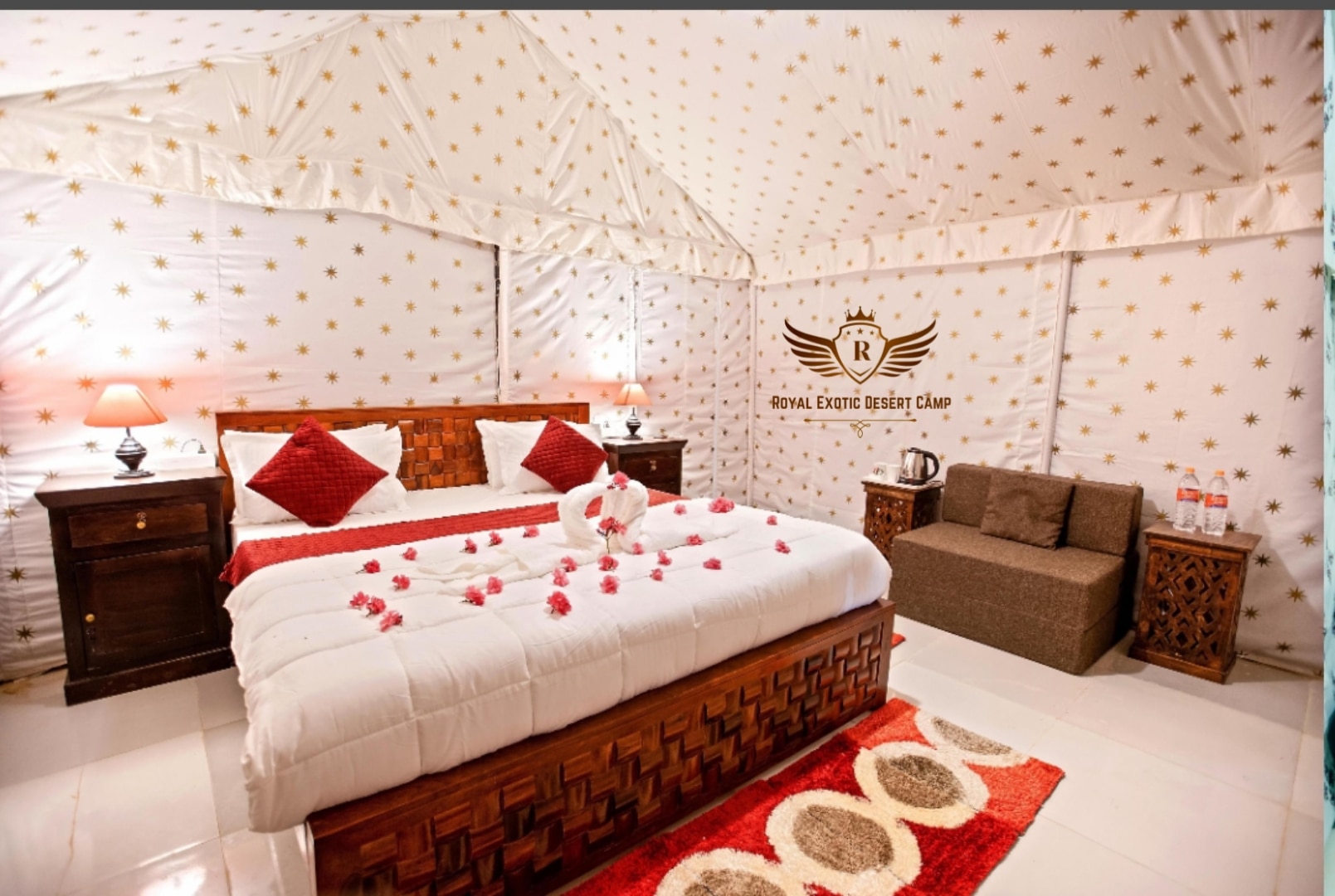Royal Exotic luxury desert camp - Tap to explore photos