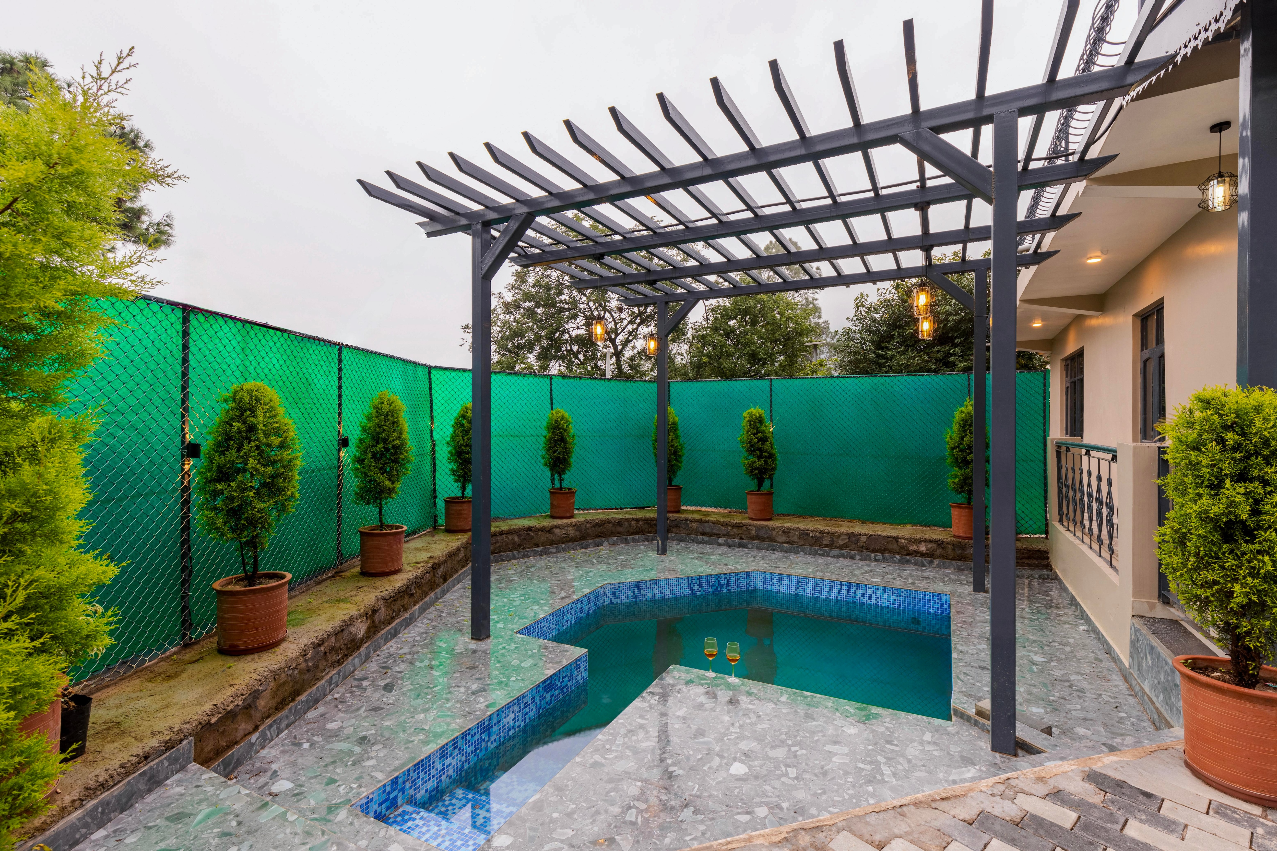 Alaya Stays 4 BHK Pvt Pool & Garden | Pine Melody - Tap to explore photos