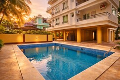 CalanguteBaga2BHK/Pool/Beach/Parking/Kitchen/N0-10, Goa