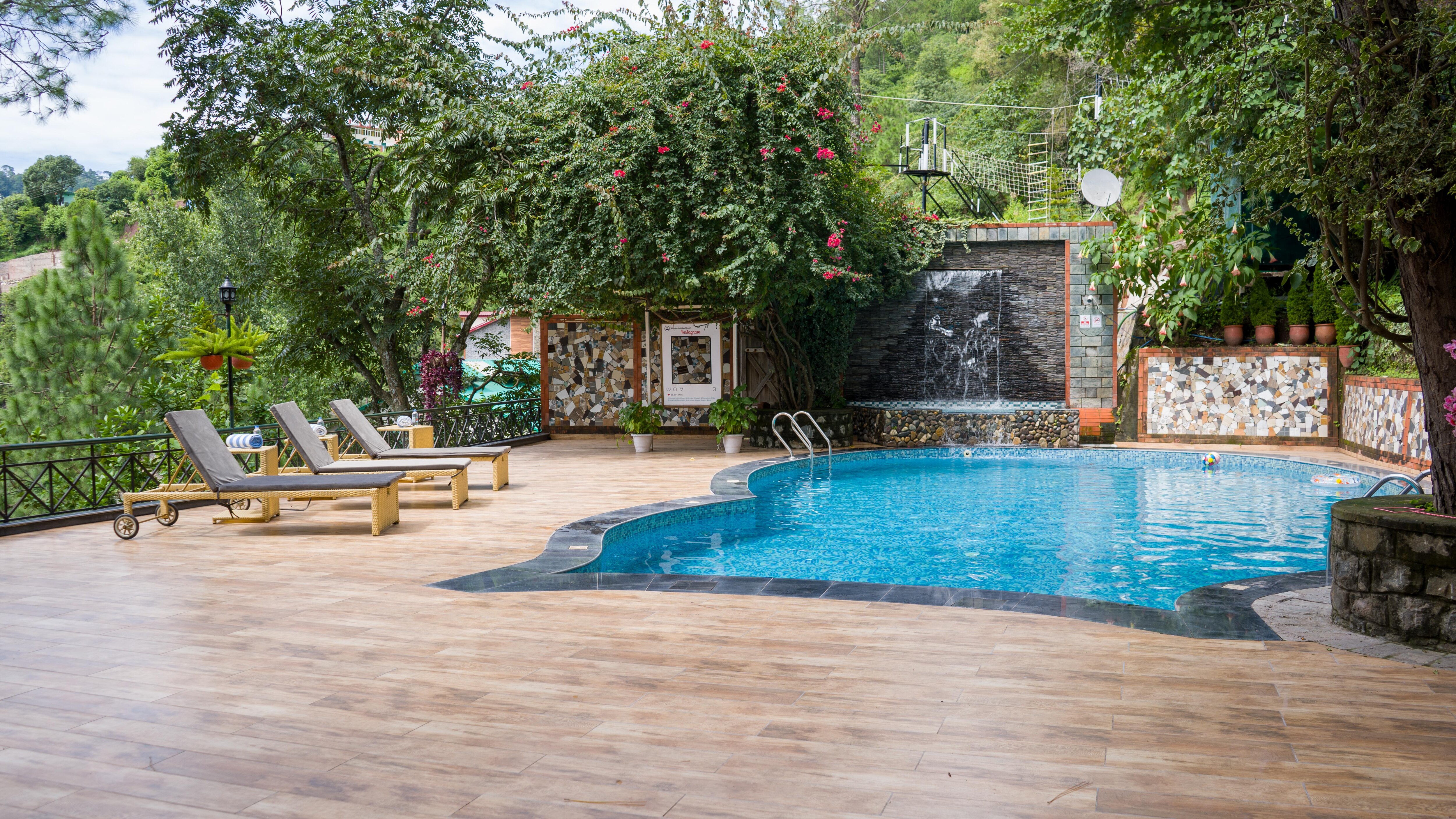 ELIVAAS 3 BHK with pool & Gaming Room | Alpine Nook - Tap to explore photos