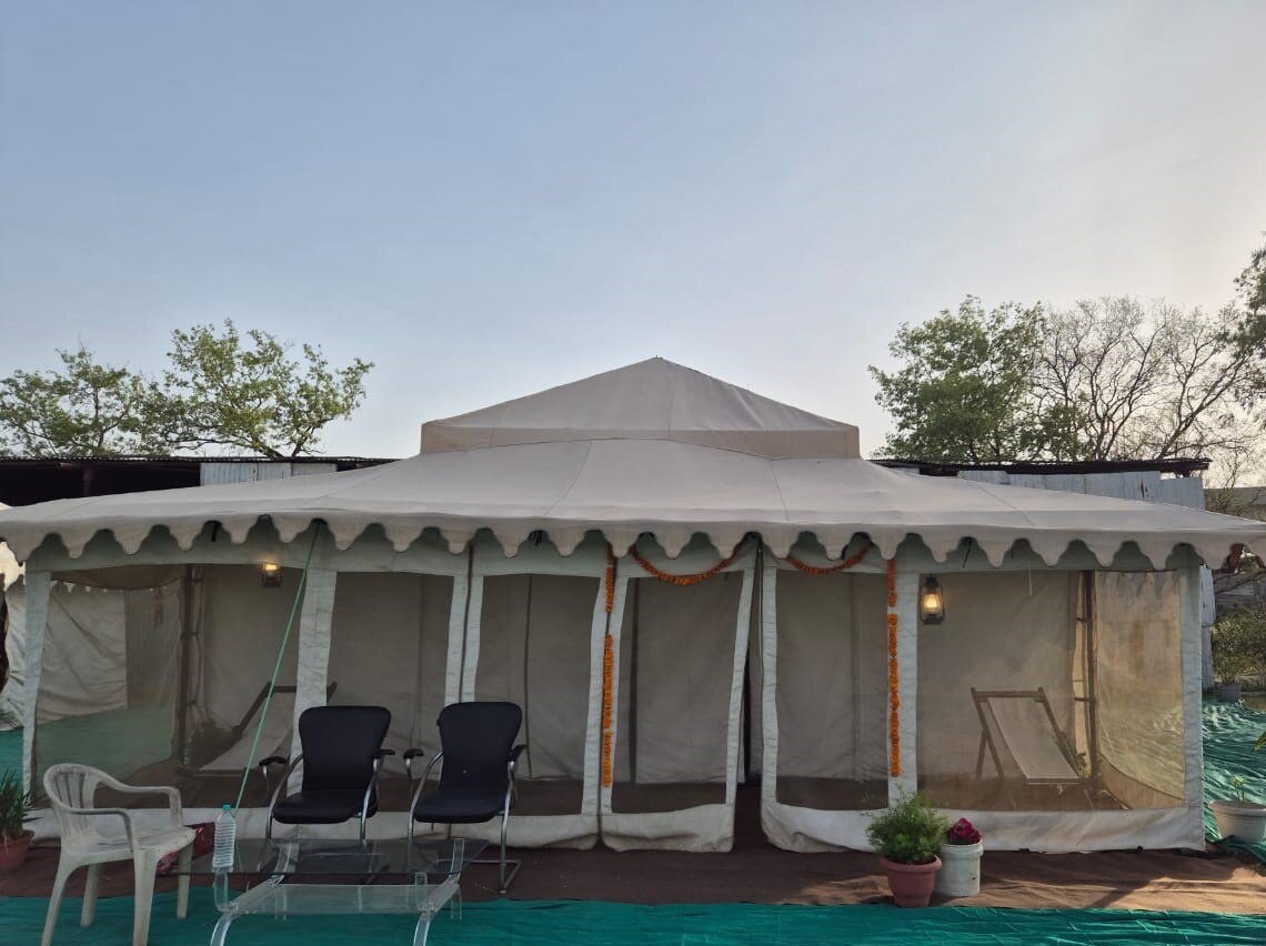 Kumbh | The Tent Accommodation - Tap to explore photos