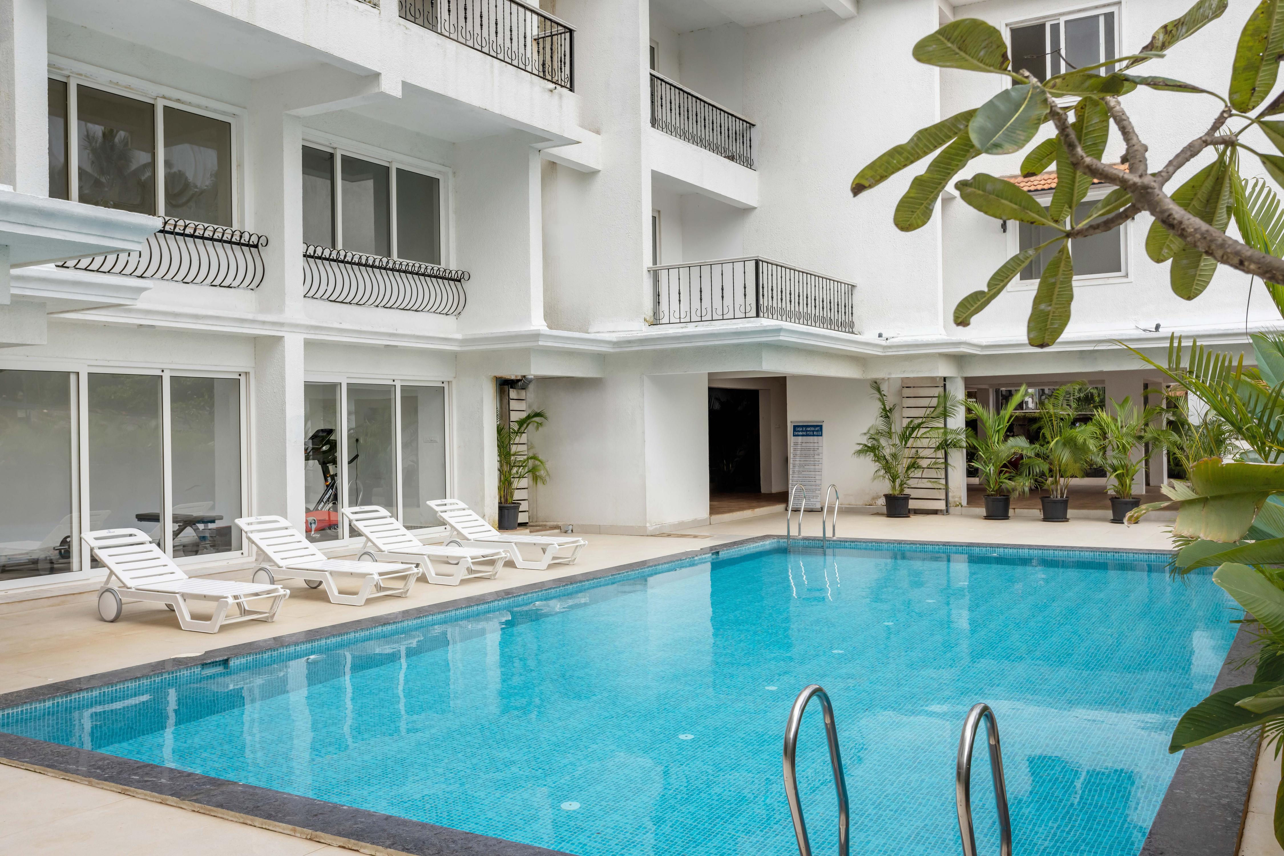 Earthyroom's Lush New 2bhk Apt in Candolim | Casa divino - Tap to explore photos