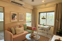 Pink Green 1BHK Near Hinjewadi Daily Cleaning, Pune