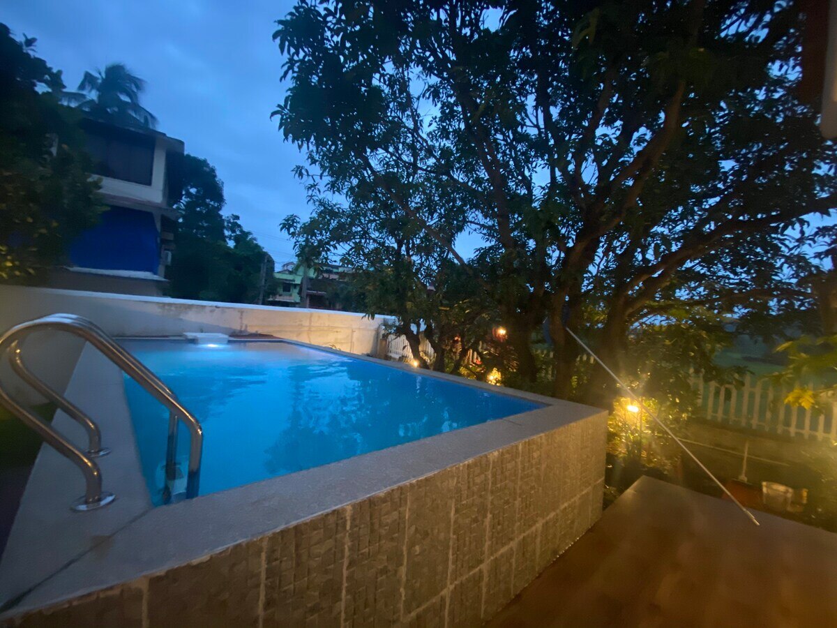 05BHK LARGEST VILLA w PRIVATE POOL, CALANGUTE - Tap to explore photos