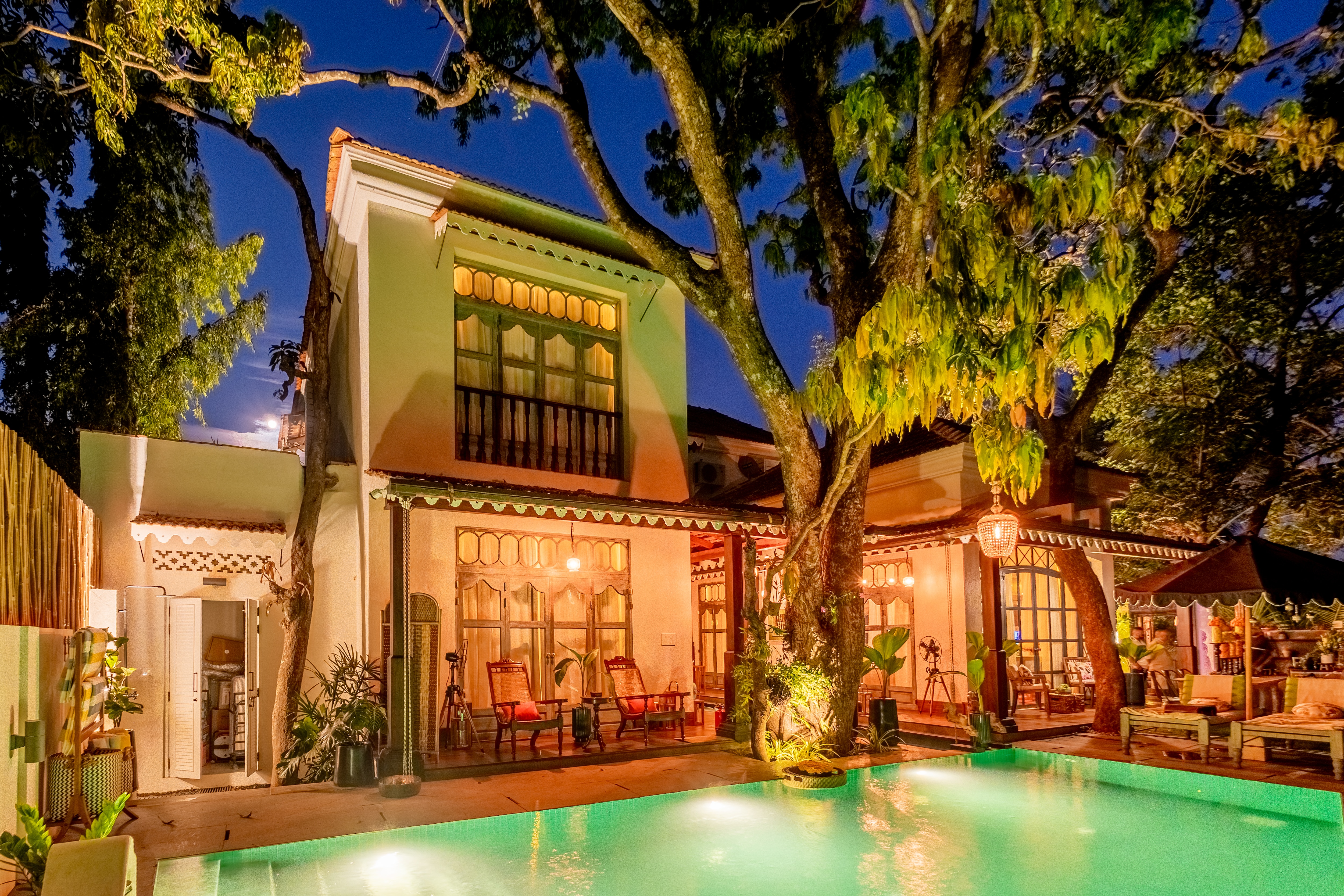 Rainforest Villa Daaya - 3 BHK Independent Private Pool Villa - Tap to explore photos