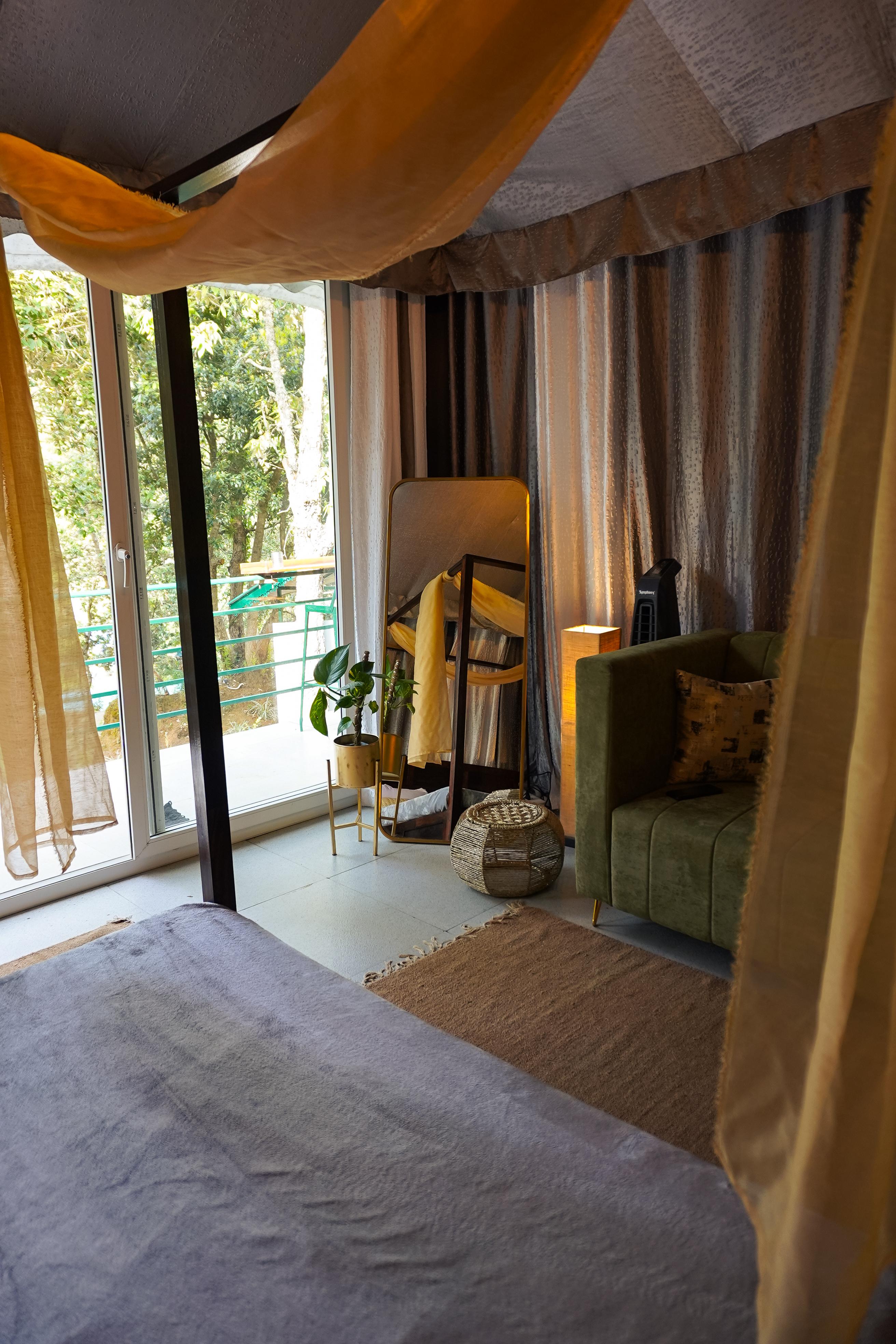 4 Luxury Tents and 2 Serene Cottages in Majkhali - Tap to explore photos