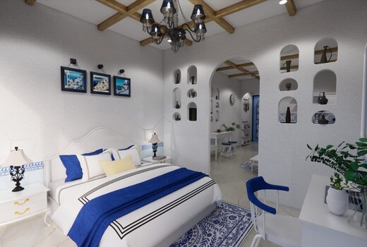 Santorini Blue Aegean Luxury Hideout in Pune