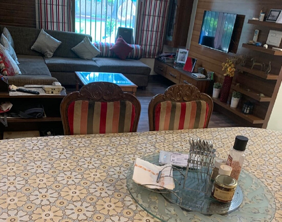 Garden view room with Private Bathroom near Elante - Tap to explore photos