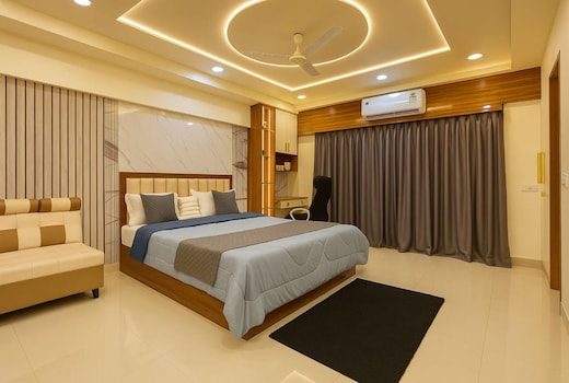 Luxury Studio near Kolkata Airport | Wi-Fi,kitchen