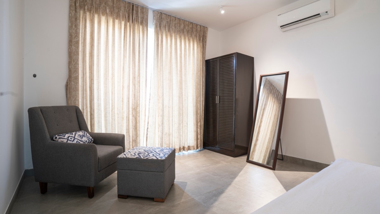 1 BHK- The Calissa-Calangute-Peaceful-Wifi-Pool - Tap to explore photos