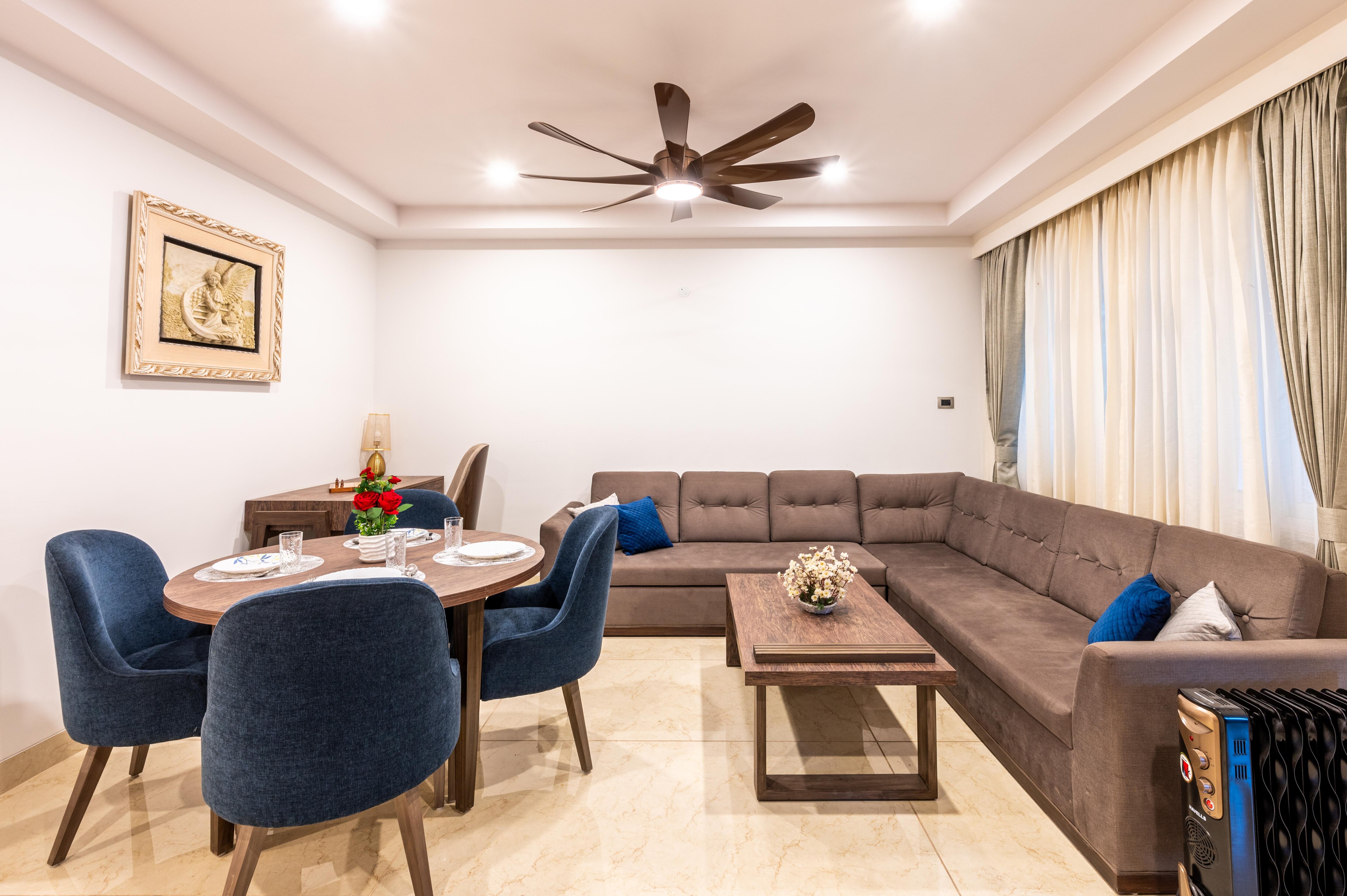 Beautiful 2BHK Apartment with Balcony and Kitchen - Tap to explore photos