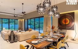 Living Room & Dining Area