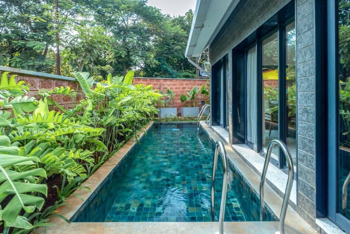 Hireavilla | Zaia - 3BHK with Private Pool in North Goa - Tap to explore photos