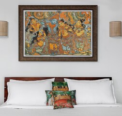 Main room offers luxury, while the second is cozy and slightly smaller, both with sea view.