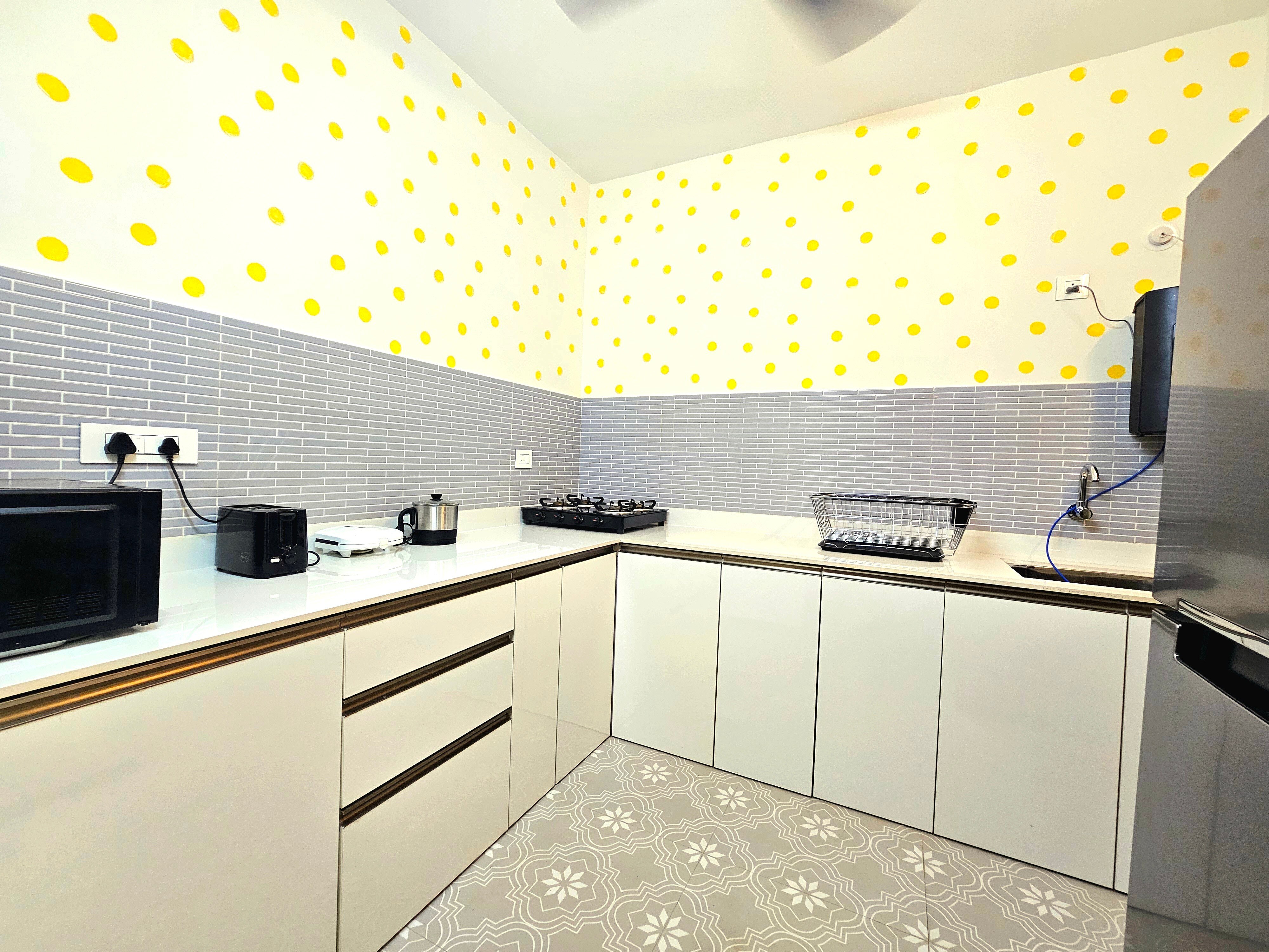 Mirashya 2BHK Serviced Apartment in Candolim - Tap to explore photos