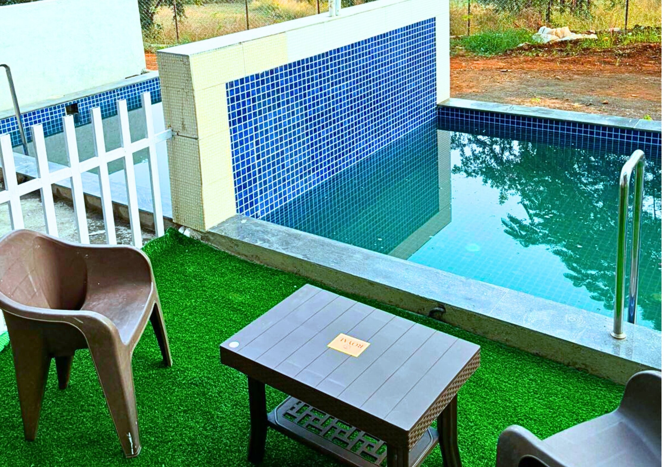 Ivy Bliss Studios with pool, Karjat - Tap to explore photos