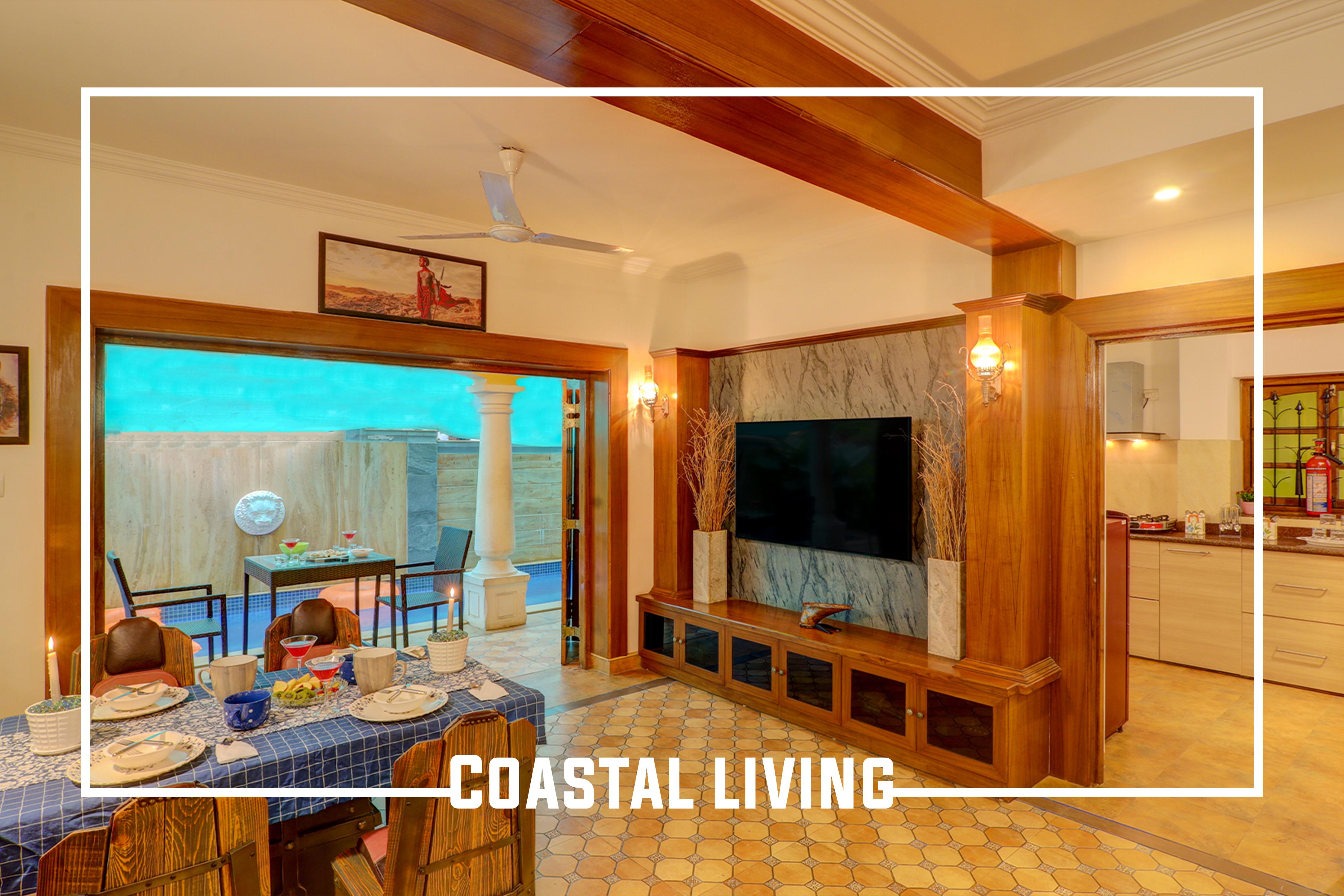Coastal Living - Legends Crest - 3BHK Private Pool Villa - North Goa - Tap to explore photos