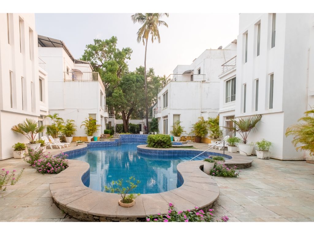 Snowdrop - 3BHK with Pool -Candolim, Goa by StayMonkey - Tap to explore photos