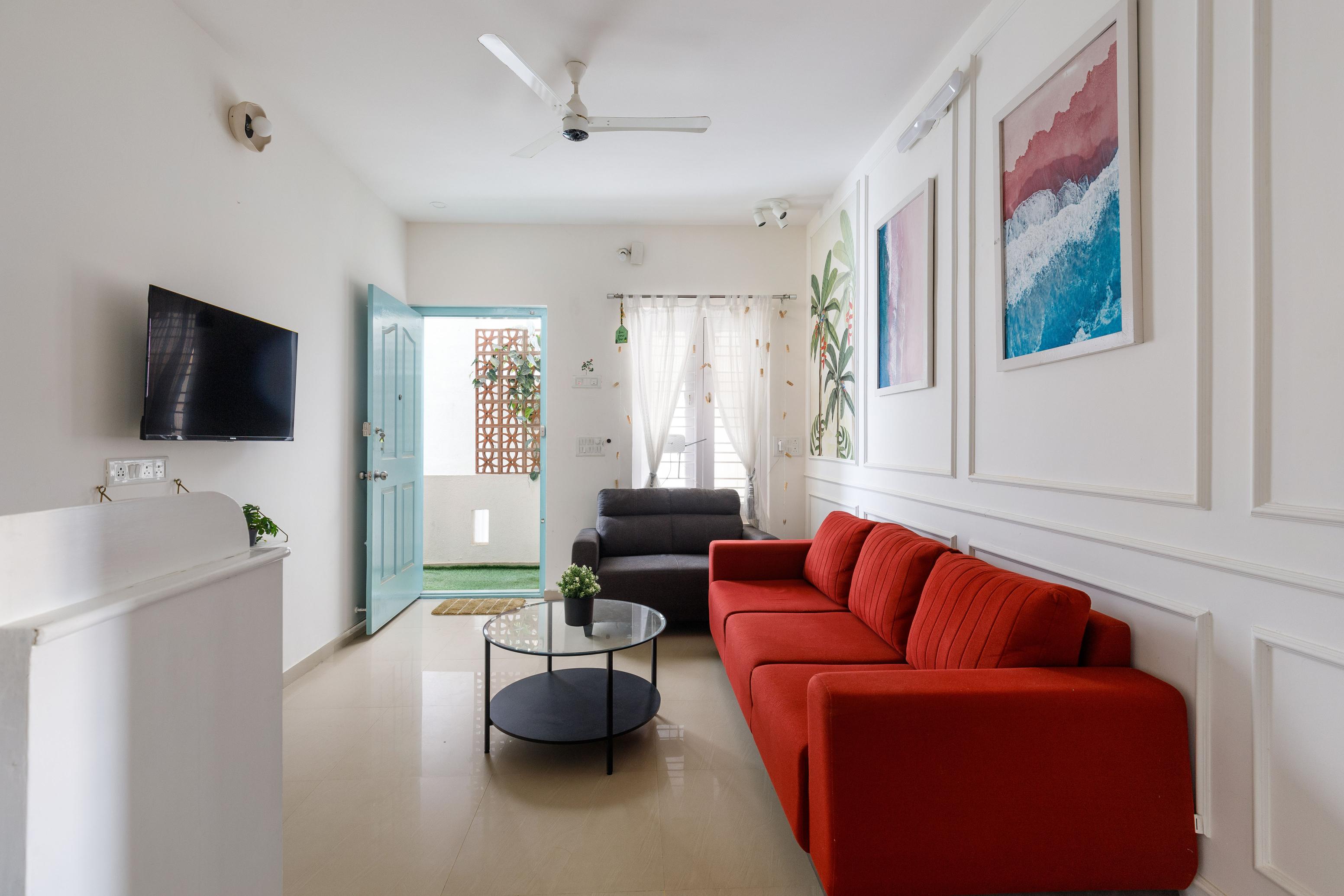 Skydeck by Red Olive|2BHK|AC|Hennur - Tap to explore photos