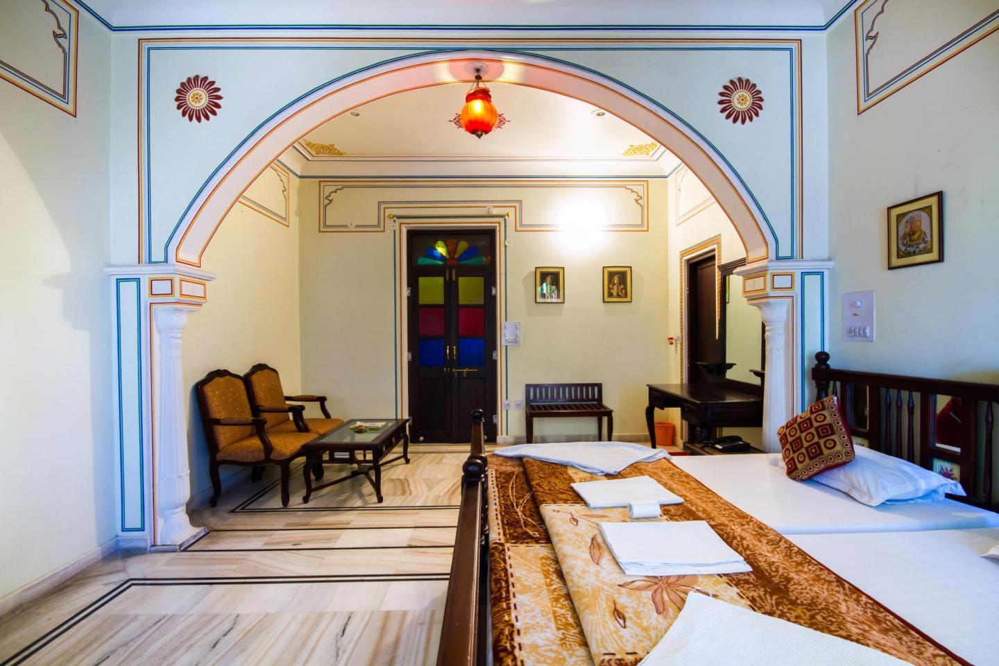 Krishna Palace - A Heritage Boutique Hotel - Tap to explore photos