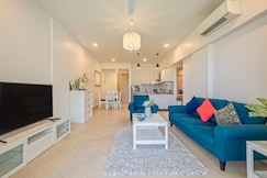 tisyastays | Serene 2BHK Apartment with Infinity Pool, 5mins to beach, Goa