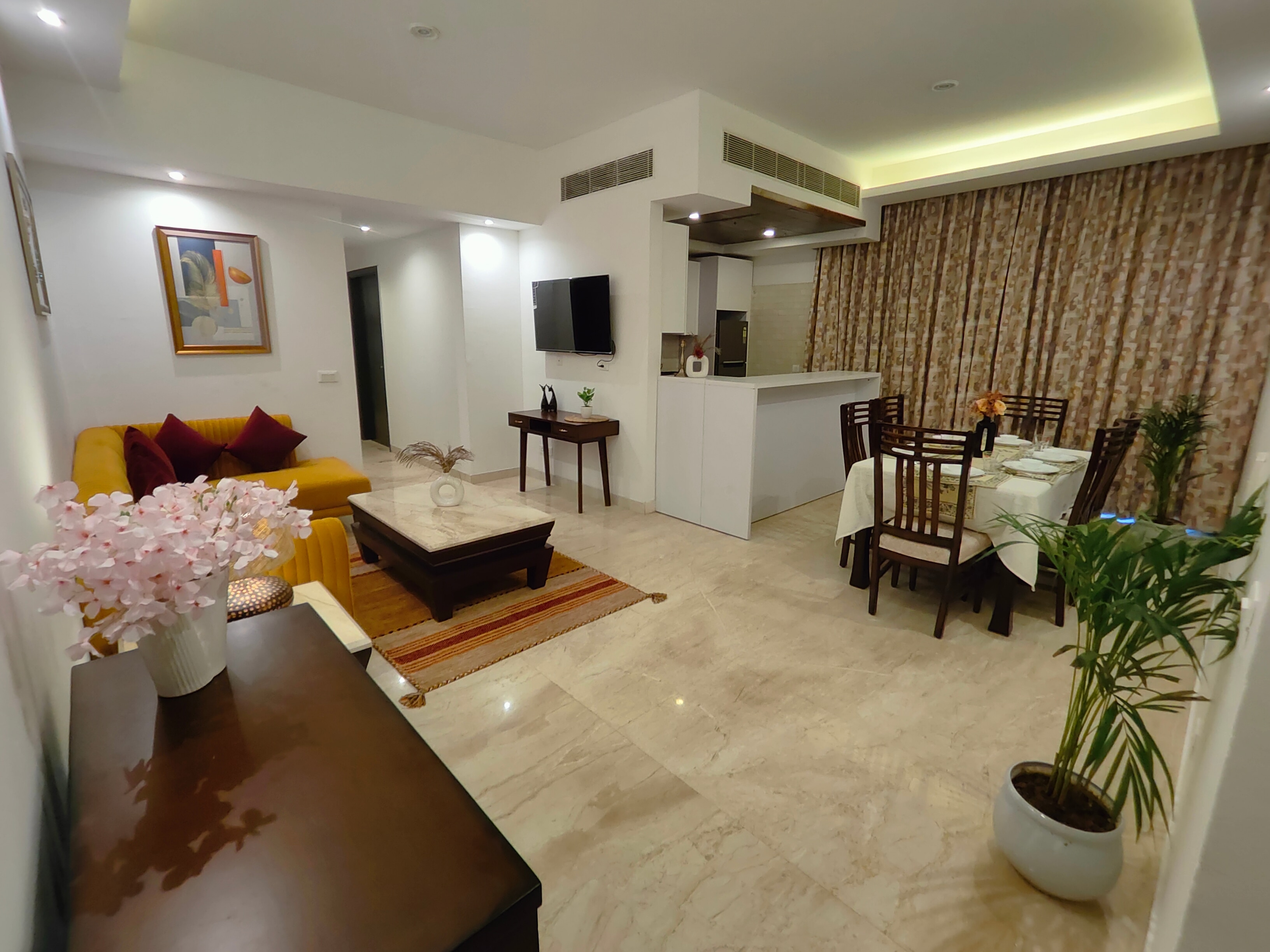 Hostie Kalini-Yamuna view 3BHK Noida (No Parties) - Tap to explore photos