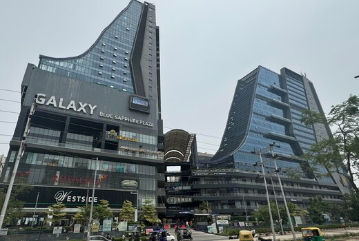 Galaxy blue sapphire plaza