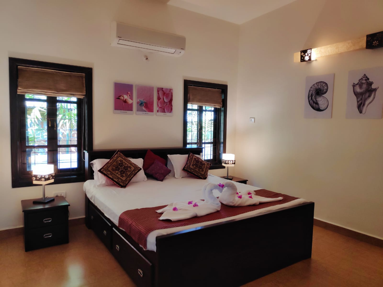 Beach villa at Morjim Beach with Cook & Caretaker - Tap to explore photos