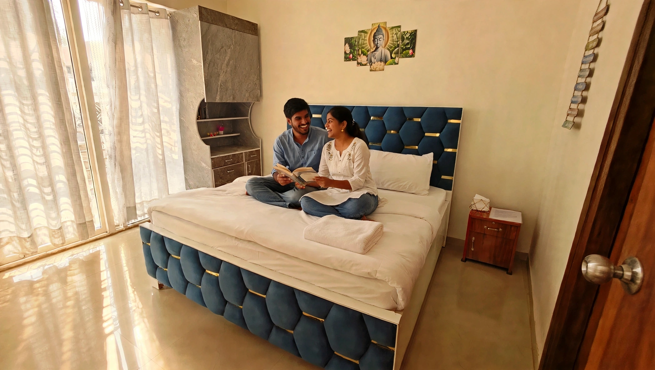 Cozy Private Room & Bath-Pool, WiFi & Caring Hosts, Greater Noida