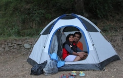 Adventure Dome Tent with ground bedding