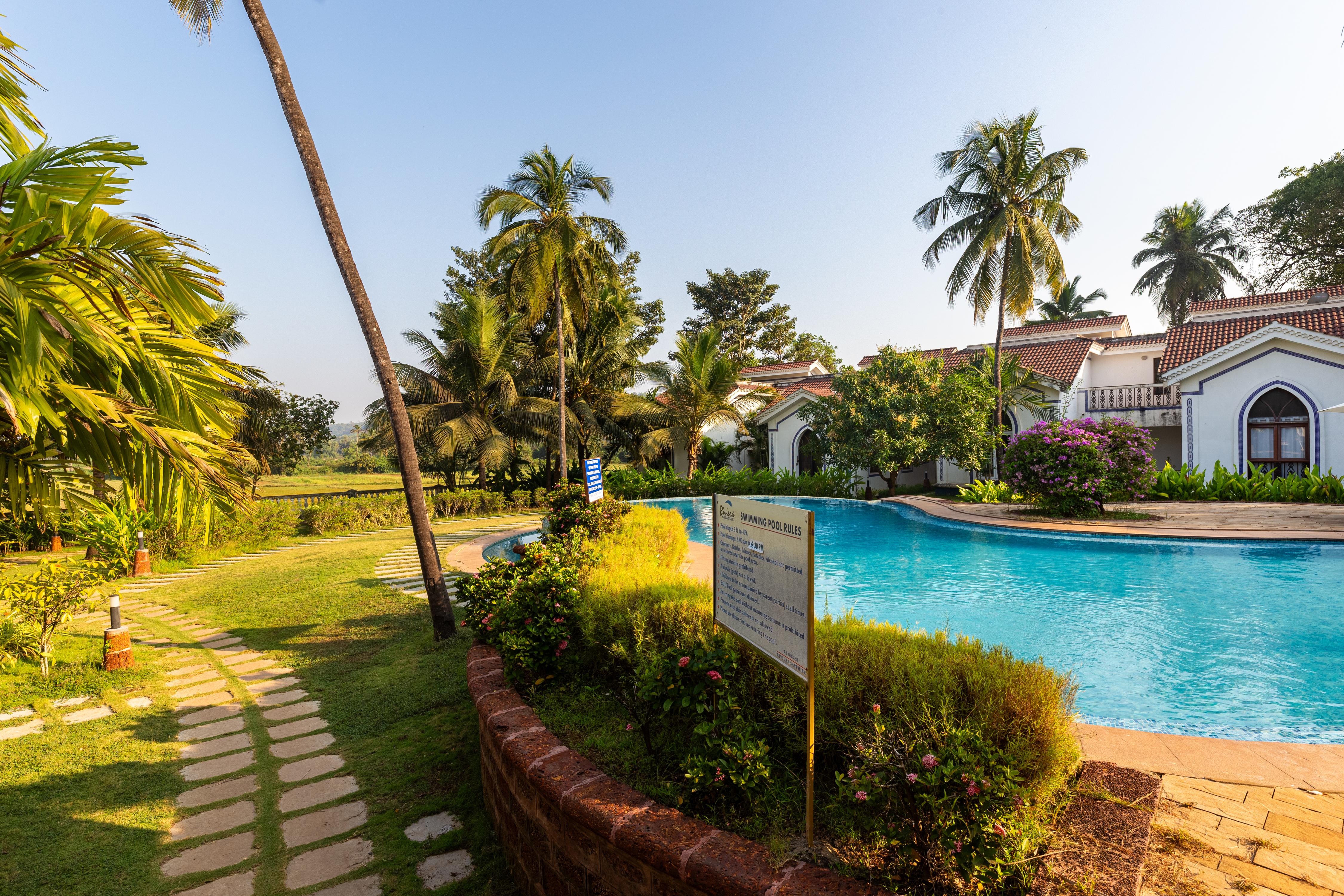 Beautiful Duplex Pool Facing 3bhk villa in Siolim - Tap to explore photos