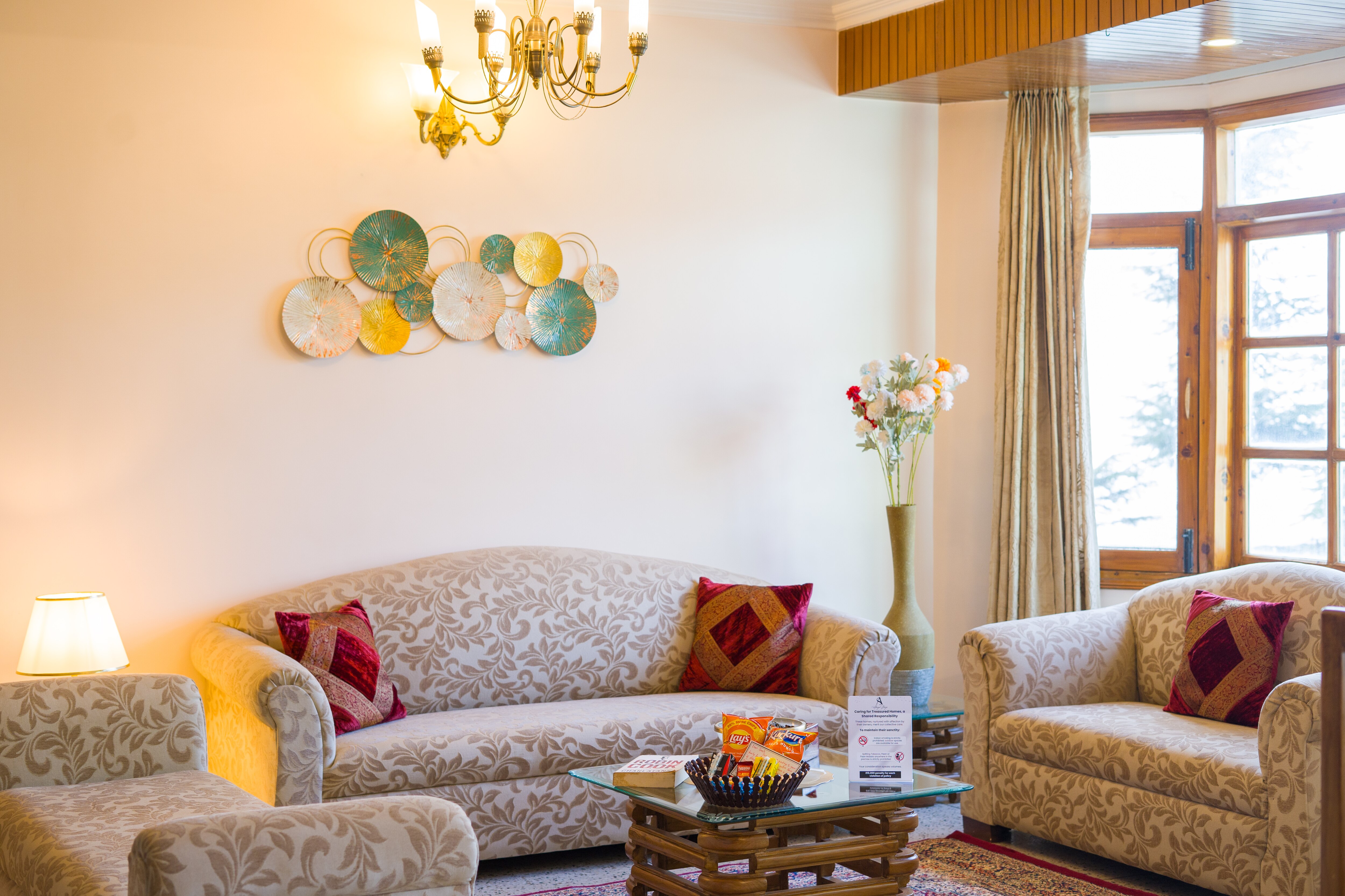 ELIVAAS 2 BHK with Hills View & Restaurant | Hemkunj Bloom - Tap to explore photos