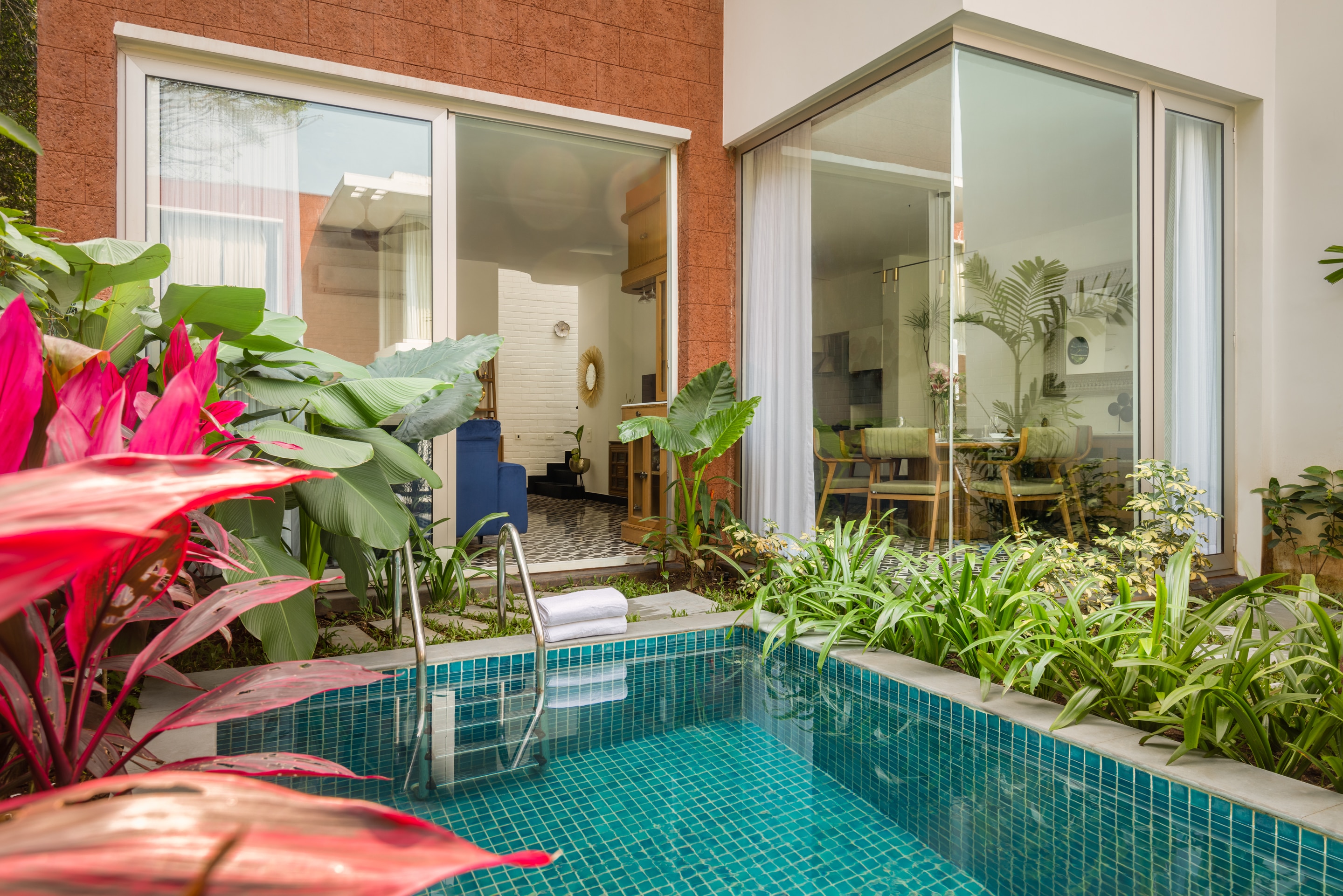 La Avila - 2 BHK Private Pool Villa at Siolim by The Blue Kite (19) - Tap to explore photos